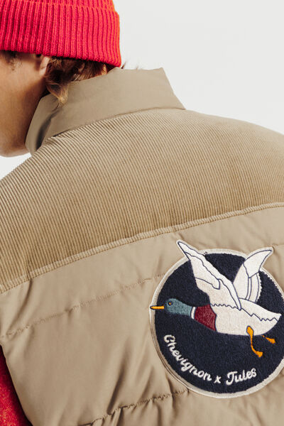 Doudoune sans manche Chevignon x Jules