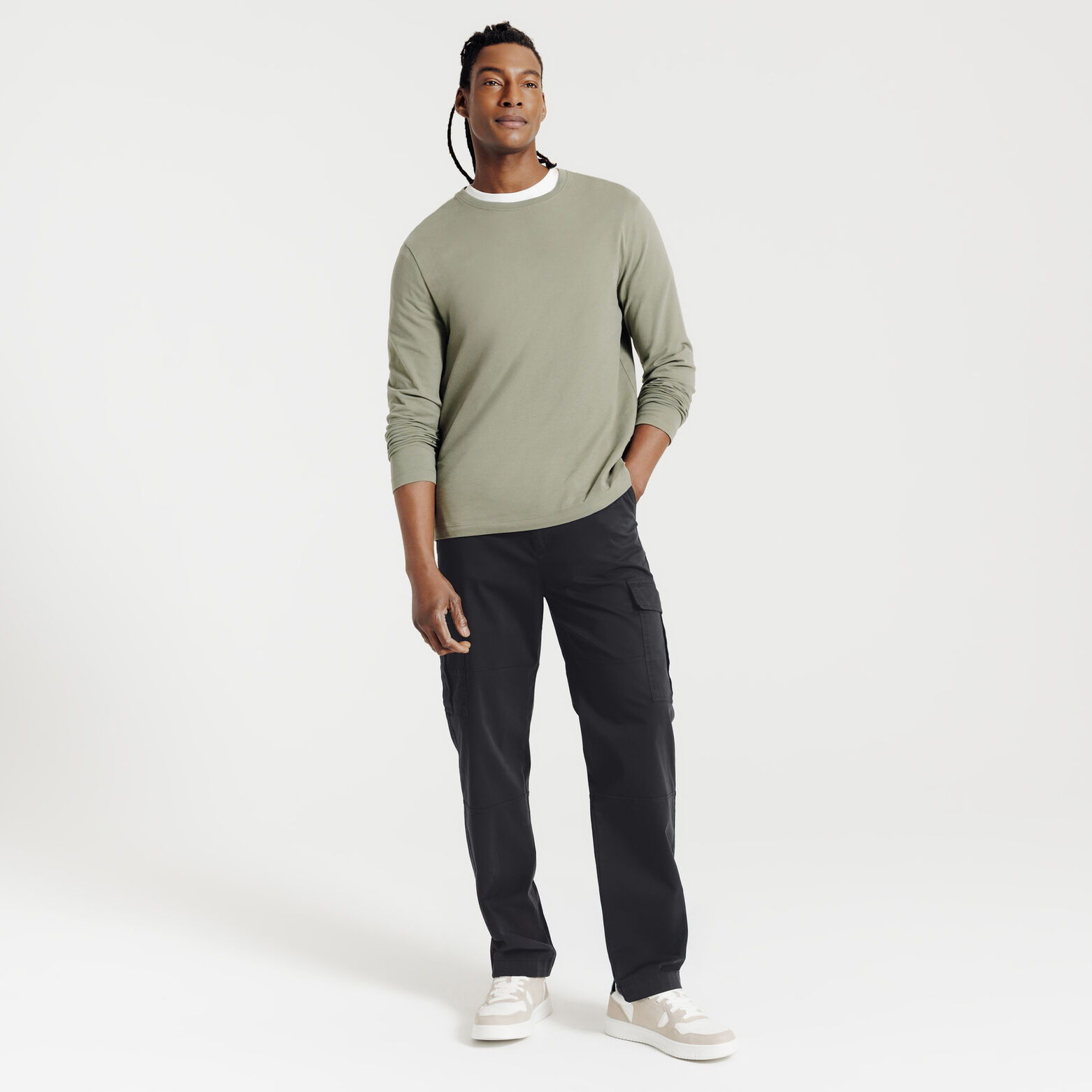 Loose fit cargobroek