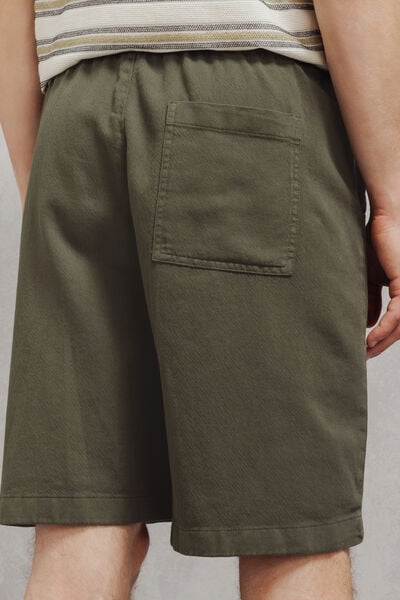 Bermuda taille &eacute;lastiqu&eacute;e