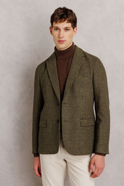 Veste blazer pied-de-puce