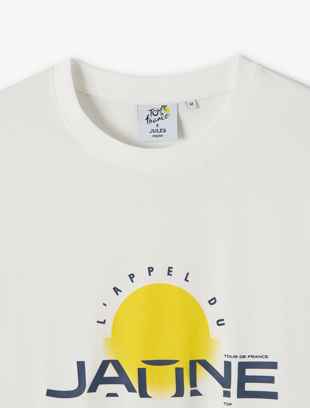 T-shirt met ronde hals, licentie Tour de France
