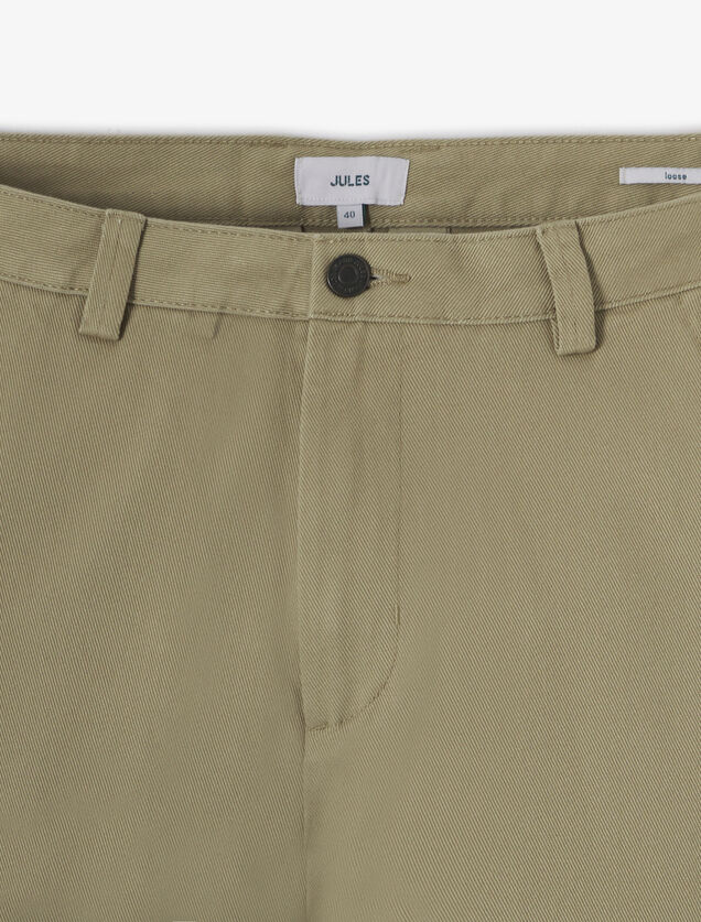 Pantalon chino loose