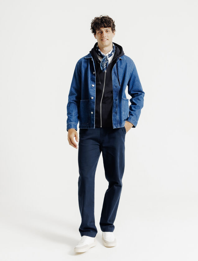 Sweat à capuche zippé