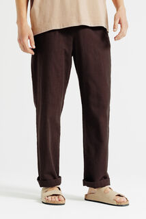 Pantalon loose matière texturée