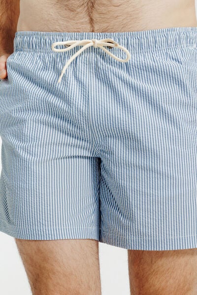 Maillot de bain seersucker ray&eacute;
