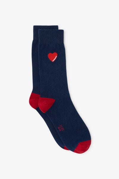 Chaussettes Bleu foncé