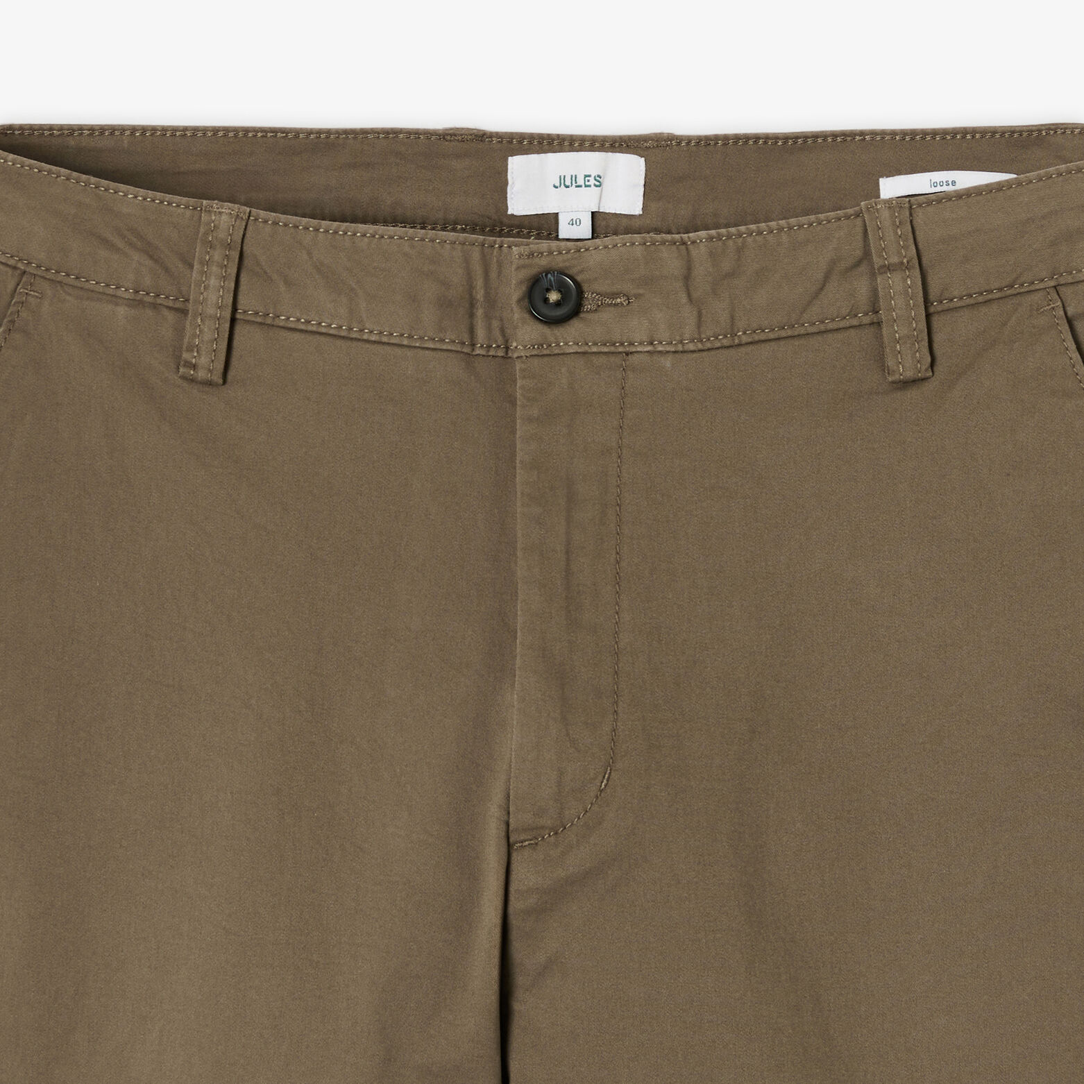 Pantalon chino loose