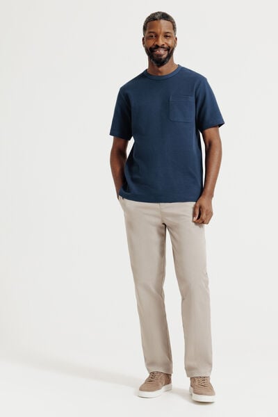 Tee shirt mati&egrave;re gaufr&eacute;e