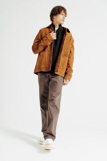 Sweat col montant zipp&eacute; uni