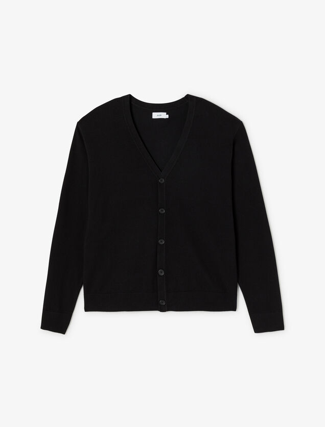 Cardigan boutonn&eacute;