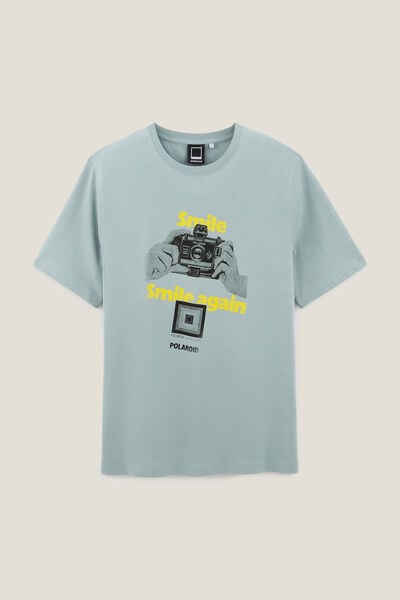 T-shirt, licentie Polaroid
