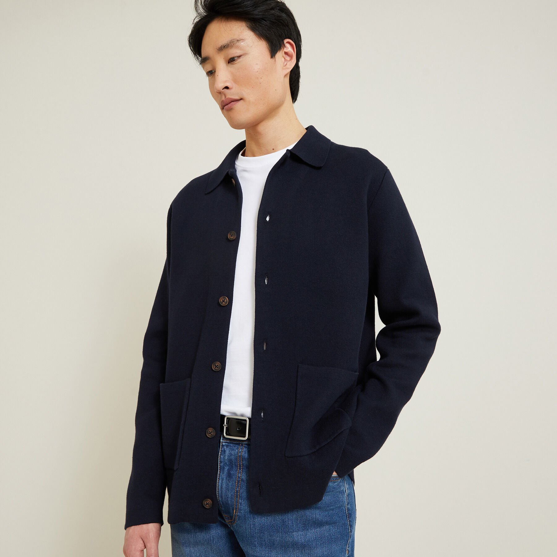 Gilet zippé shop homme jules