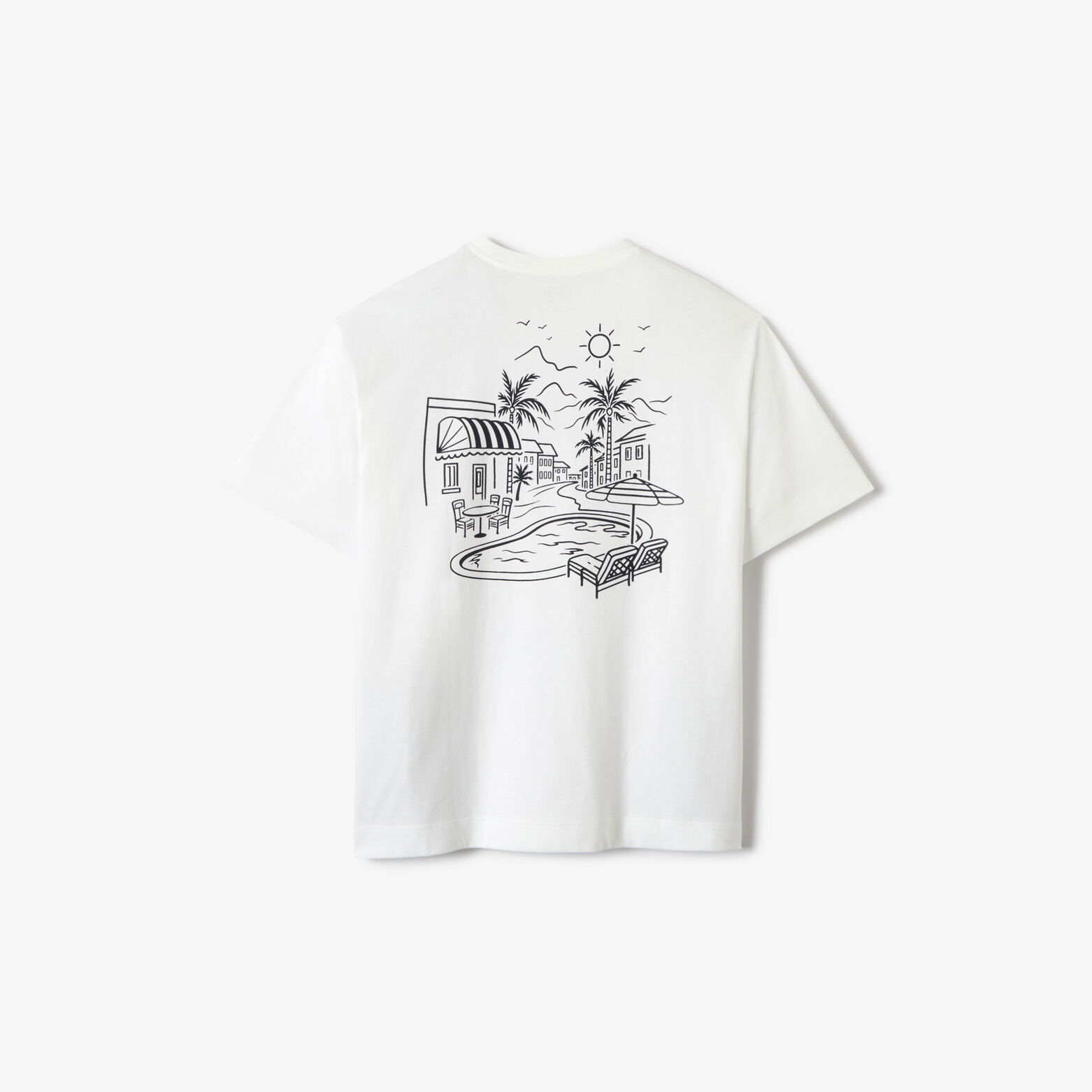 Tee shirt imprim&eacute; devant et dos