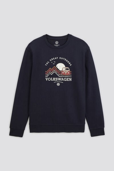 Sweater met print, licentie Volkswagen 