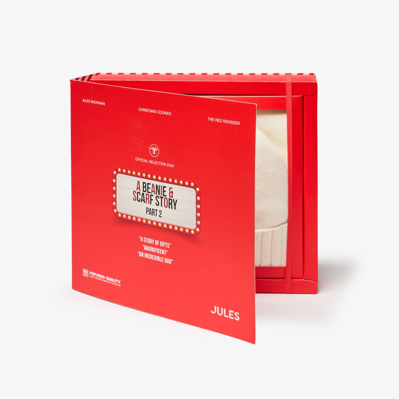 Coffret version anglaise bonnet et écharpe