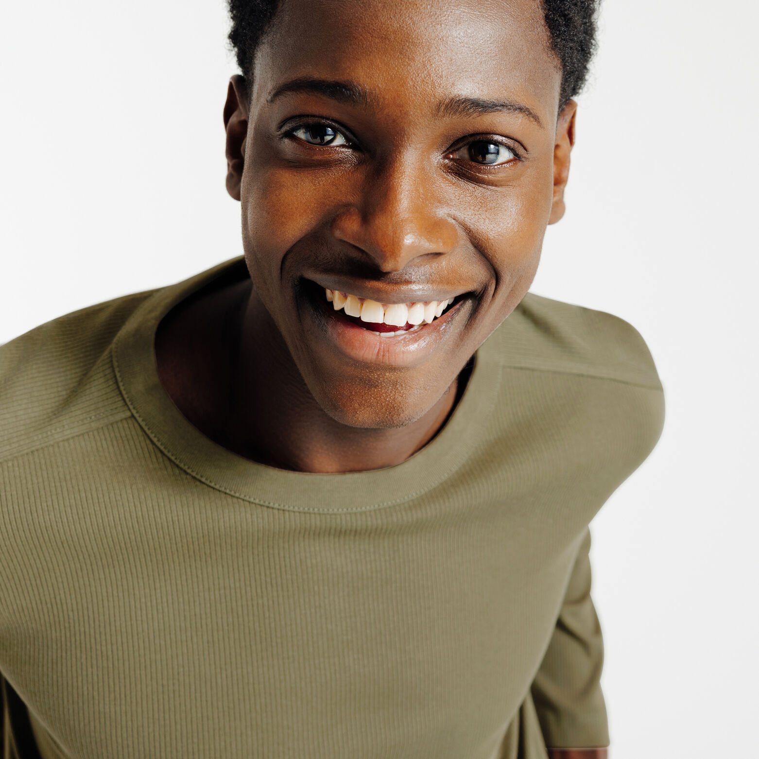 Tee shirt en c&ocirc;te manches longues