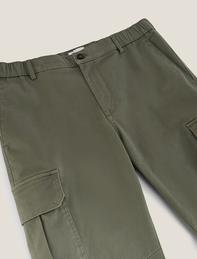 Pantalon cargo uni