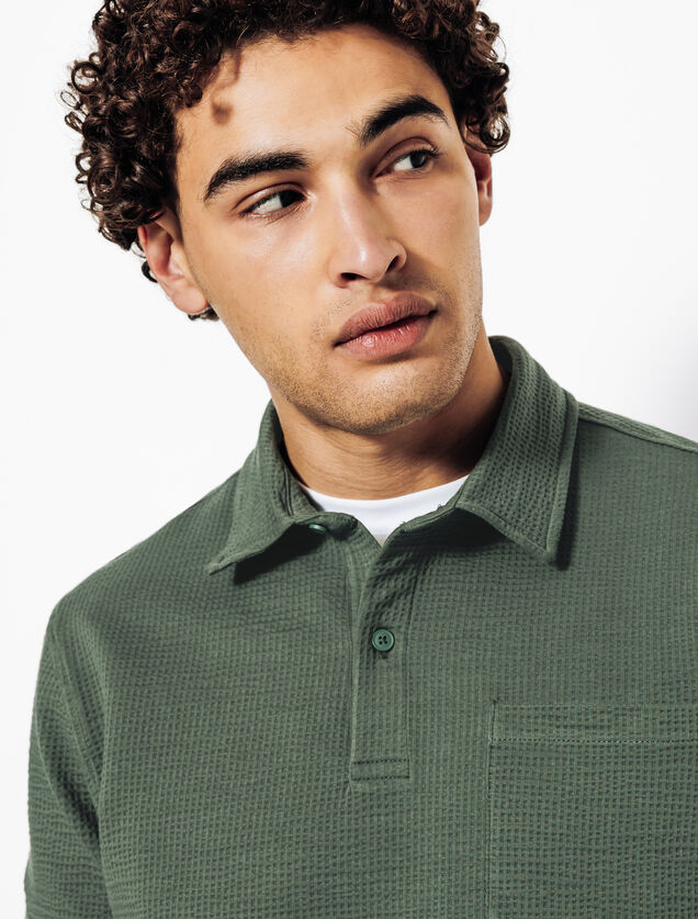 Polo korte mouwen, borstzak