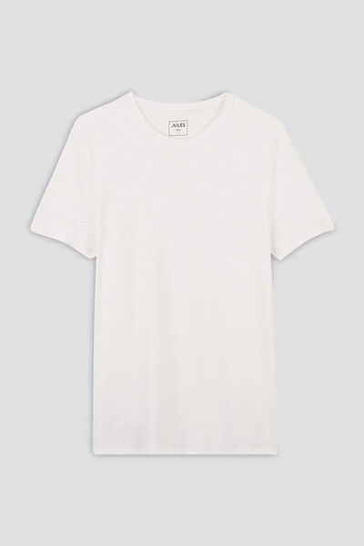 Tee shirt en coton lin