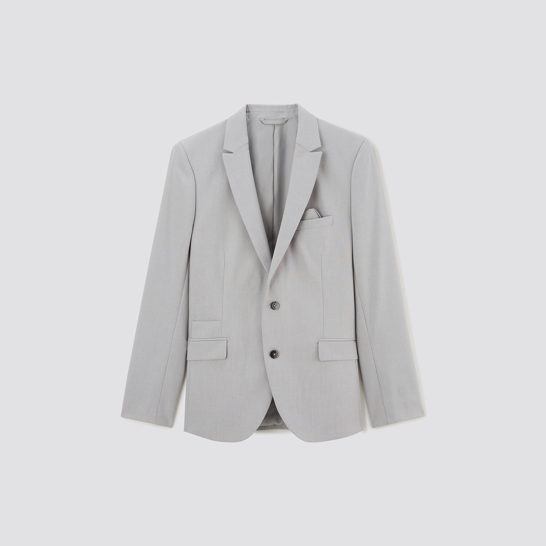 Veste costume gris clair on sale