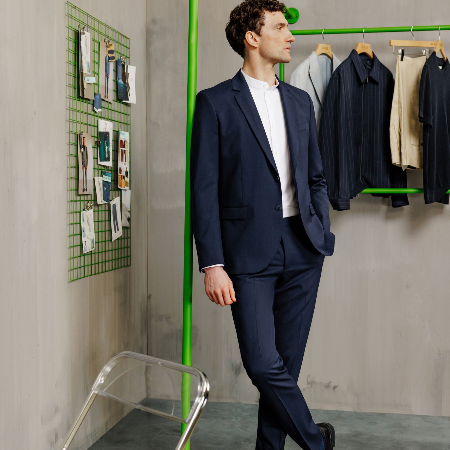 Veste de costume slim bi-stretch