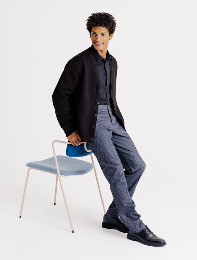 Cardigan boutonn&eacute;