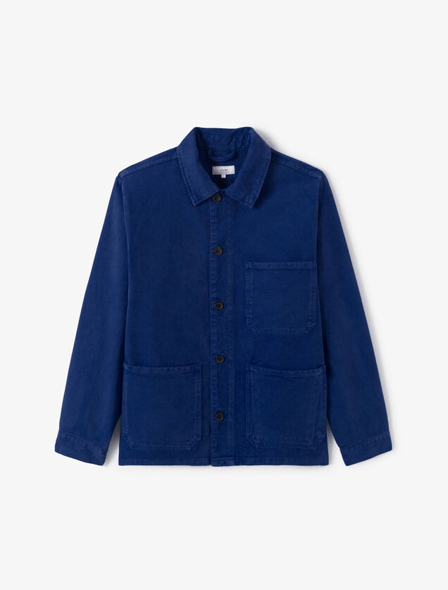 Vest met hemdskraag en knopen