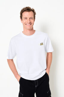 Tee shirt licence Basquiat