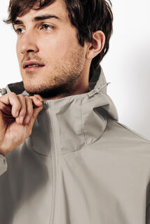 Blouson coupe-vent à capuche