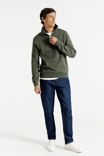 "Le Parfait by JULES" trui met truckerskraag