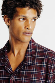 Ensemble pyjama en flanelle &agrave; carreaux