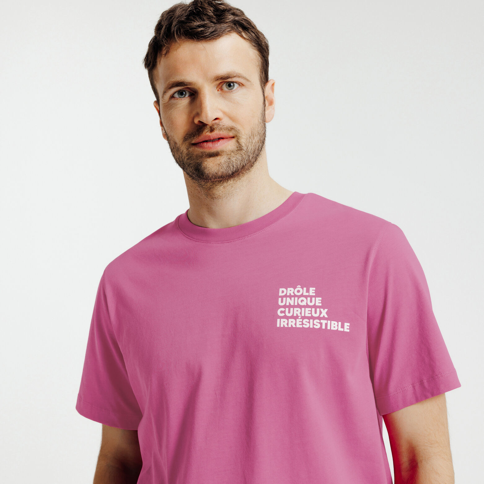 Tee shirt f&ecirc;te des p&egrave;res imprim&eacute; poitrine