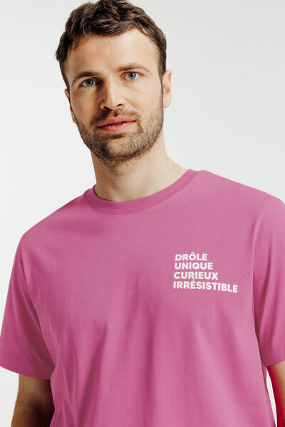 Tee shirt f&ecirc;te des p&egrave;res imprim&eacute; poitrine