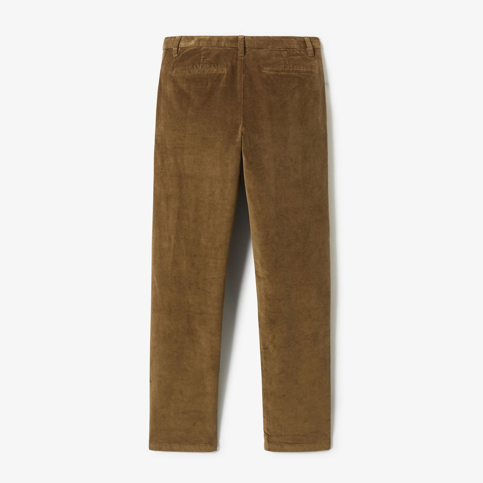Fluwelen straight chinobroek
