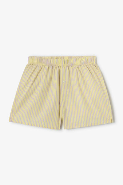 Cale&ccedil;on ray&eacute; en coton