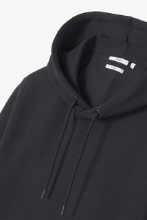 Sweat &agrave; capuche uni textur&eacute;