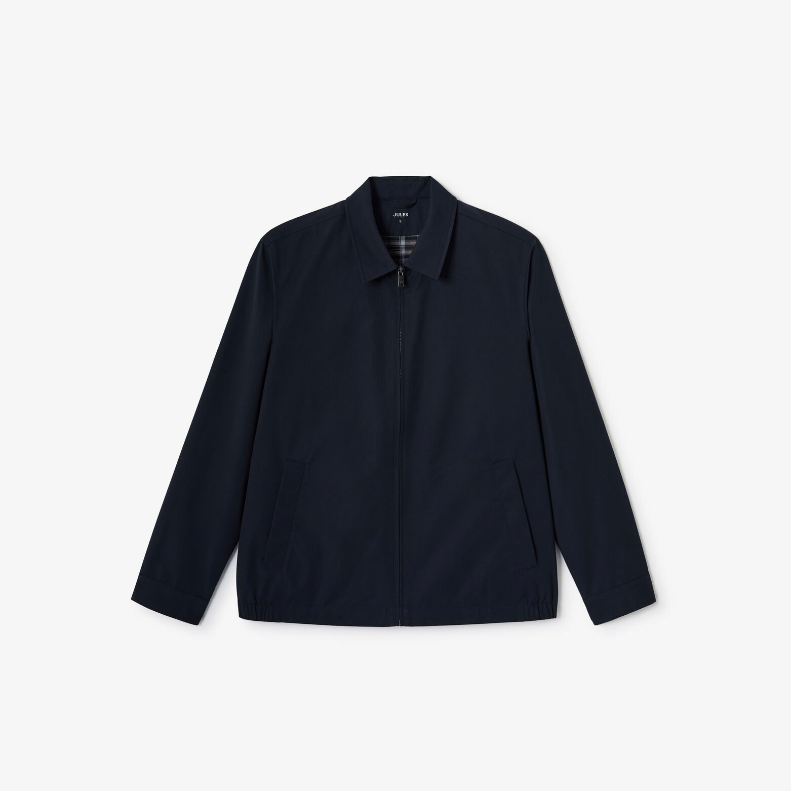 Blouson col chemise zipp&eacute;