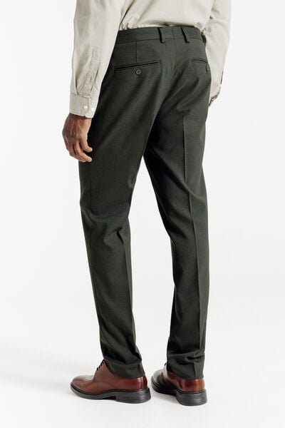 Pantalon de costume flanelle confort