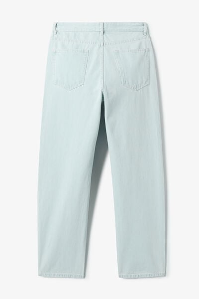 Jean baggy d&eacute;lav&eacute; 100% coton