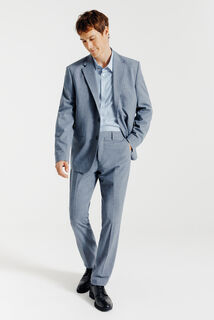 Regular fit effen hemd