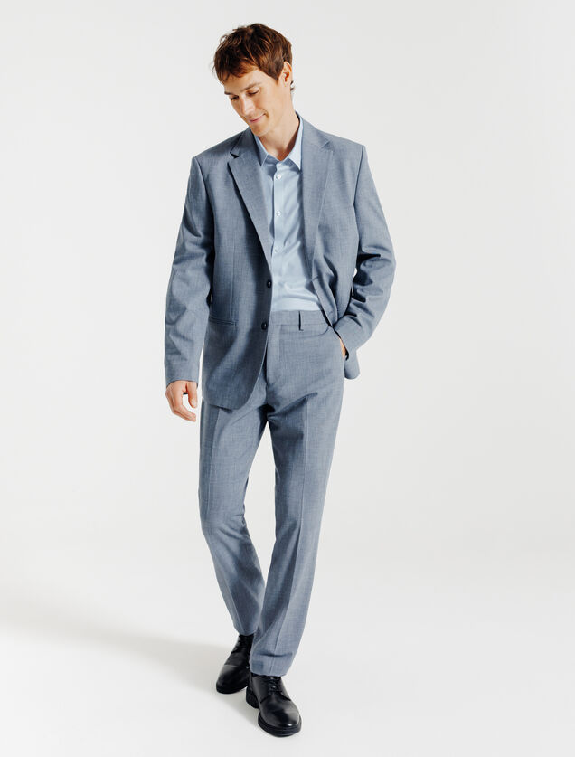 Regular fit effen hemd