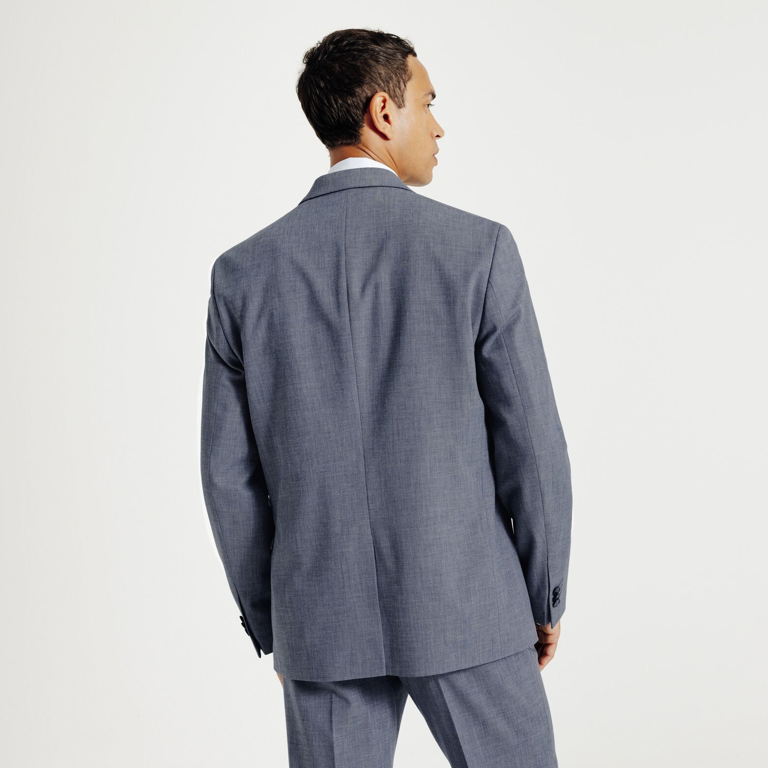 Tweekleurig comfort fit kostuumvest