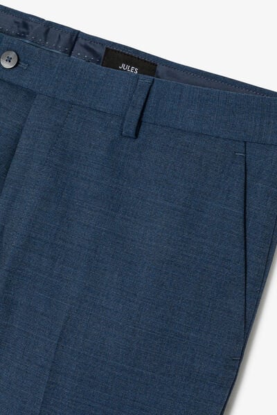 Tweekleurig slim fit kostuumbroek