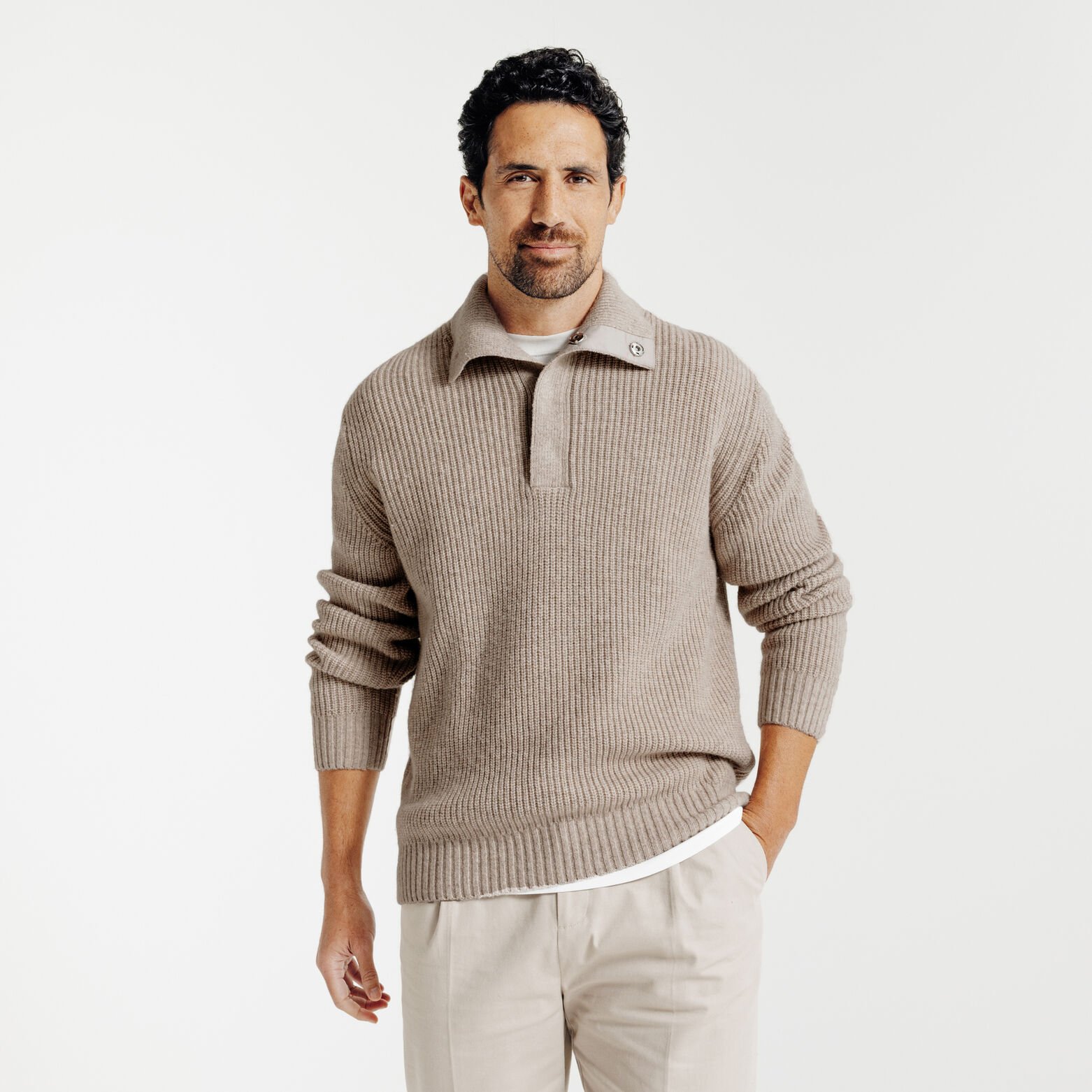 Pull col camionneur lambswool