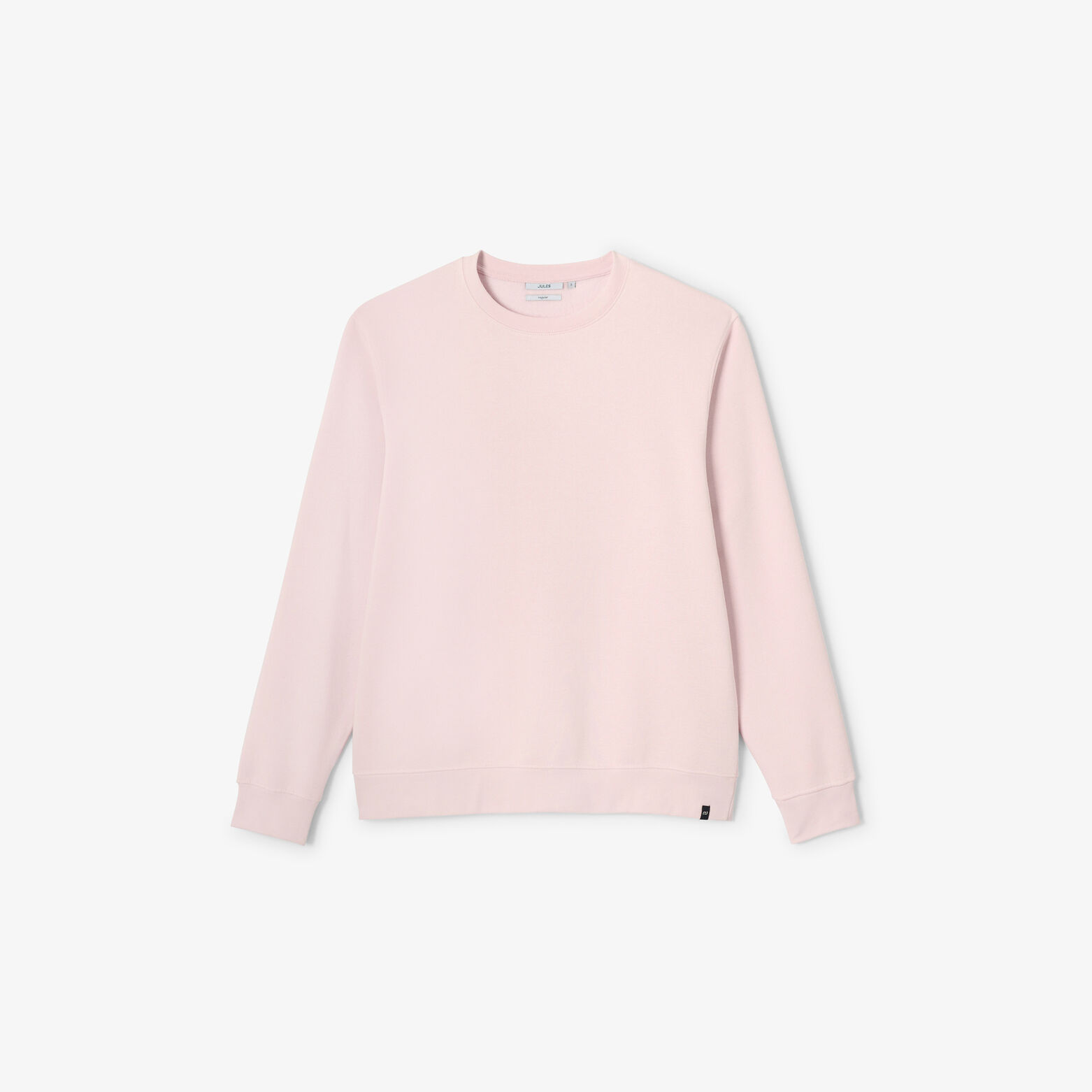 Effen sweater met ronde hals