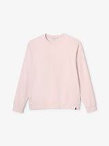Sweat col rond uni