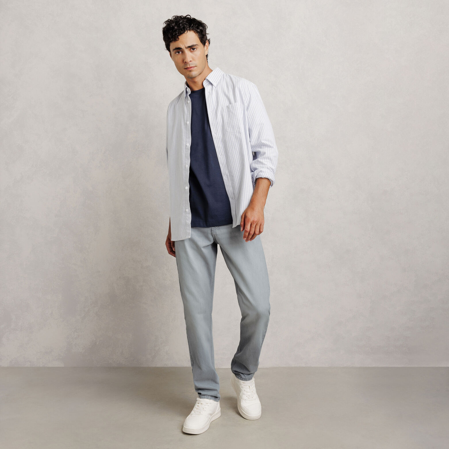 Jean straight 100% coton