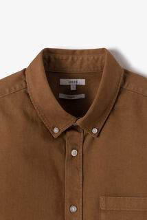 Chemise en coton unie