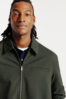 Jasje hemdskraag met rits