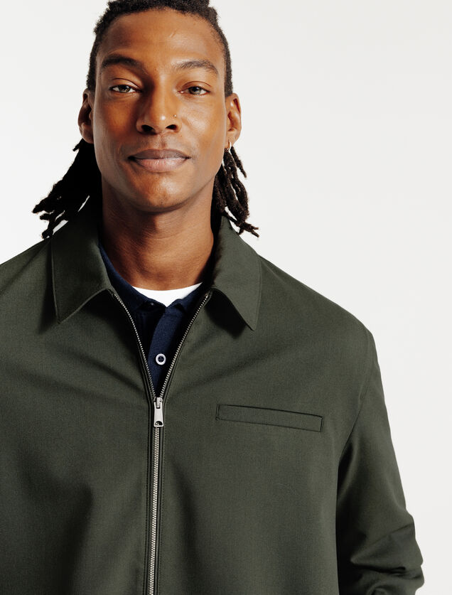 Jasje hemdskraag met rits